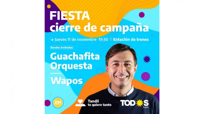 El Frente de Todos realizará su acto de cierre de campaña en la Estación de Trenes